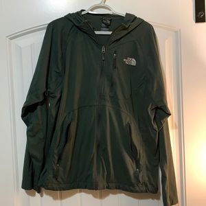 Northface light fleece hoodie